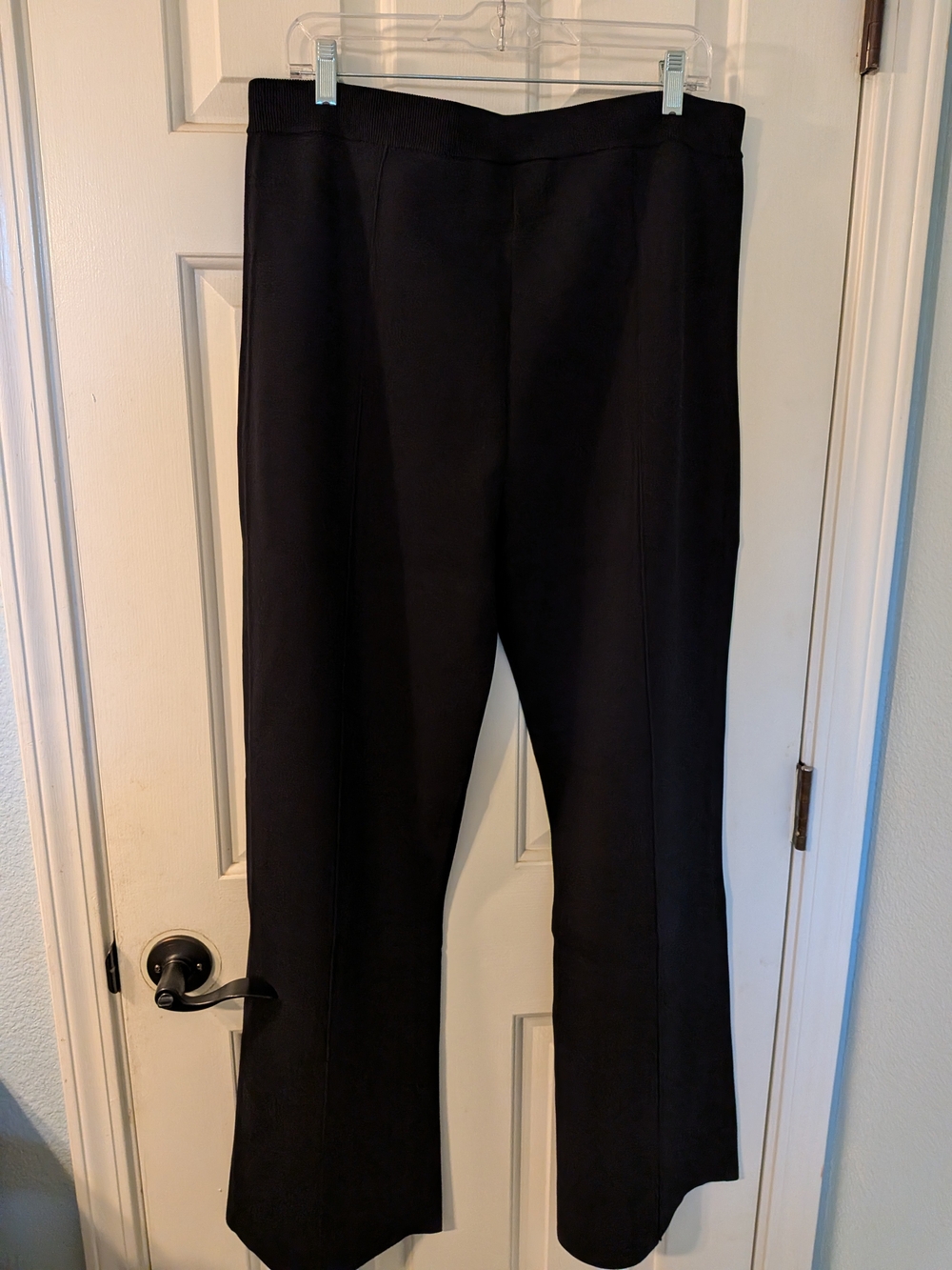 Aleeza Paris Atelier Trouser Pants - Black 1X   31" Inseam